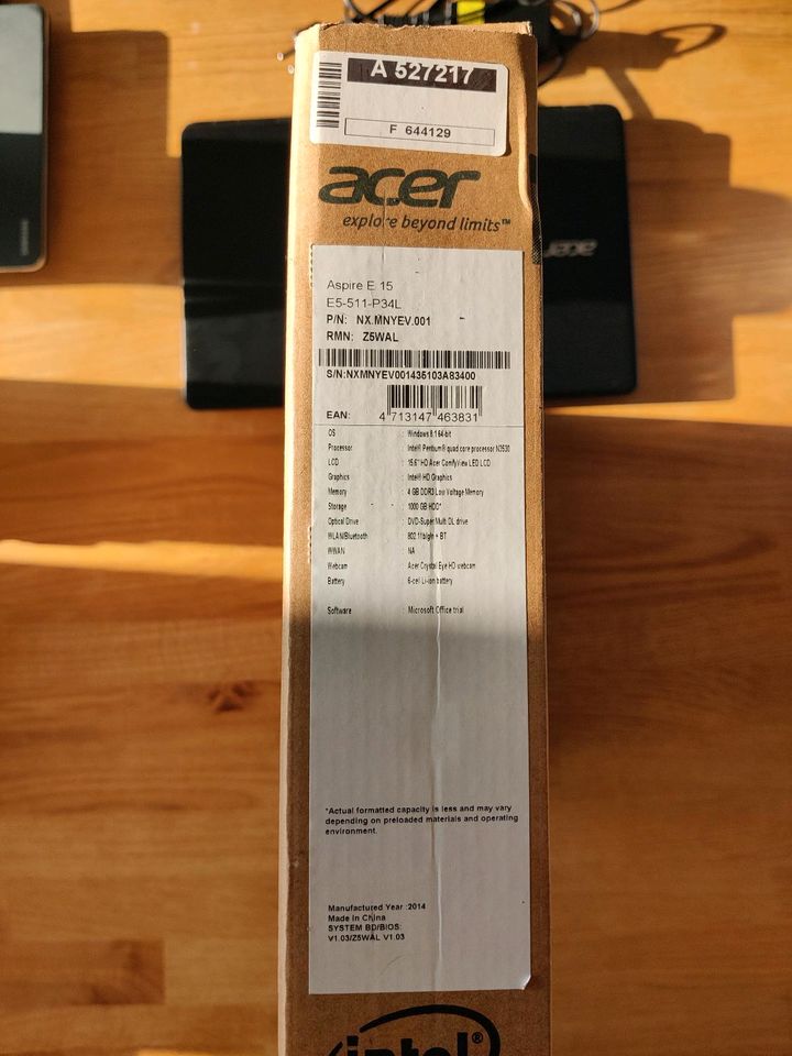 Acer Aspire E15-511-P34L in Großbottwar