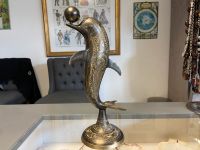 Delfin Tierfigur Dekoration Messing Vintage Nordrhein-Westfalen - Mönchengladbach Vorschau