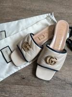 Gucci Marmont Slides Sandalen Schlappen Duisburg - Duisburg-Mitte Vorschau