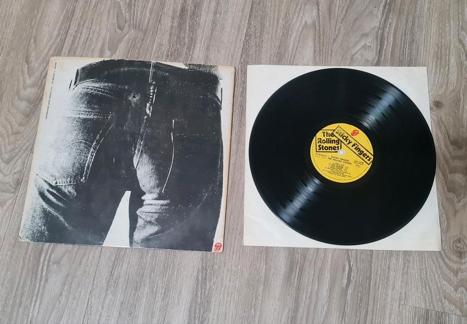 The Rolling Stones - Sticky Fingers Vinyl Record LP Schallplatte in Neuwied