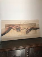 Bild Da Vinci Hände, die Erschaffung Adams, Zertifikat Rückseite Nordrhein-Westfalen - Warstein Vorschau