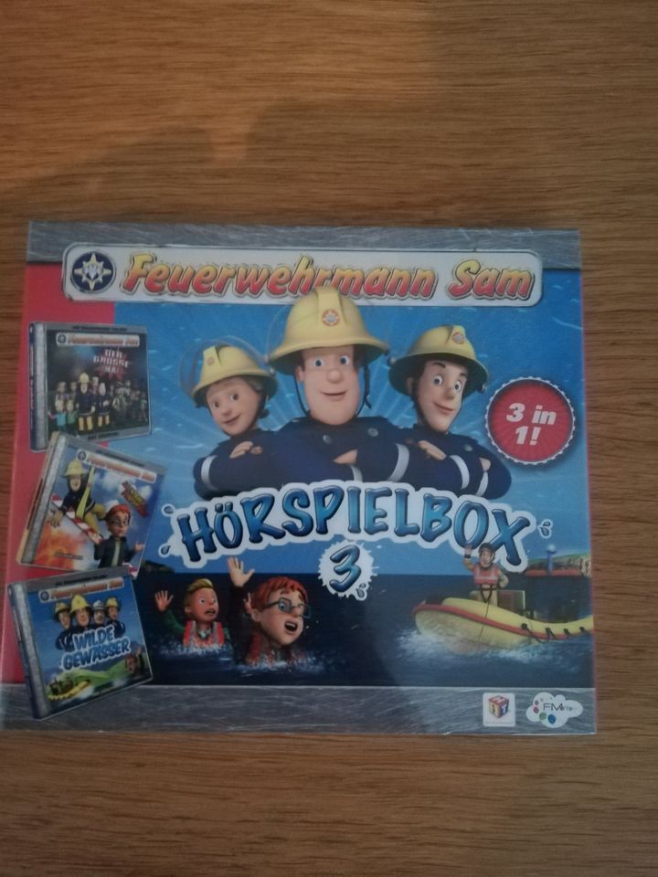 Feuerwehrmann Sam Hörspielbox, DVDs, Feuerwehrspiel Kosmos in Limbach