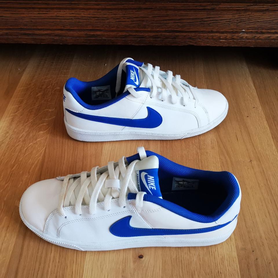 Nike Court Royale Sneaker Herren | Weiß Blau | EU44 | Gebraucht in Kelkheim