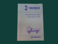 Betriebsanleitung Handbuch LKW IFA W50 Kippaufbauten 1987 Brandenburg - Eberswalde Vorschau