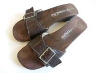 Berkemann Braun Leder, Clogs, Gr. 4,5,Pantolette, Sandale 37 Hamburg-Mitte - Hamburg St. Pauli Vorschau