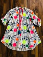 Traum Bluse Hemd Italy weiß bunt Stickerei Hippie BoHo Ibiza S-L Bayern - Pyrbaum Vorschau