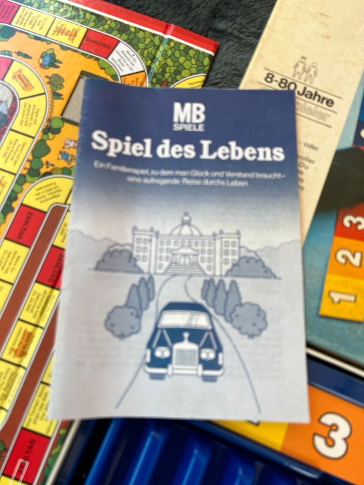 Spiel des Lebens von MB großer weißer Karton Brettspiel in Reinfeld