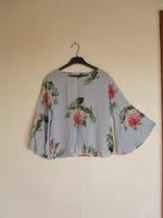 Damen Bluse, Gr. 38, Only, bunt mit Rosenmuster Hessen - Riedstadt Vorschau
