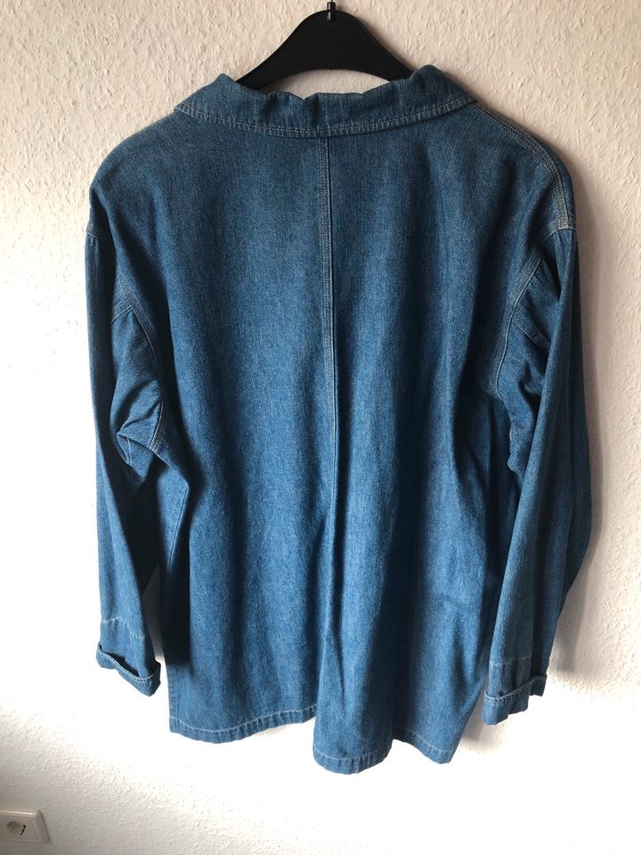 Denim & Co Jeans- Jacke- Bluse, Gr. XL in Gremmendorf