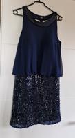 Abendkleid (kurz) mit Palietten,Rückenausschnitt Niedersachsen - Löningen Vorschau