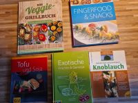 5x KOCHBUCH, TOFU, SOJA, VEGGIE, KNOBLAUCH, FINGERFOOD, GRILLEN, Sachsen - Stollberg Vorschau