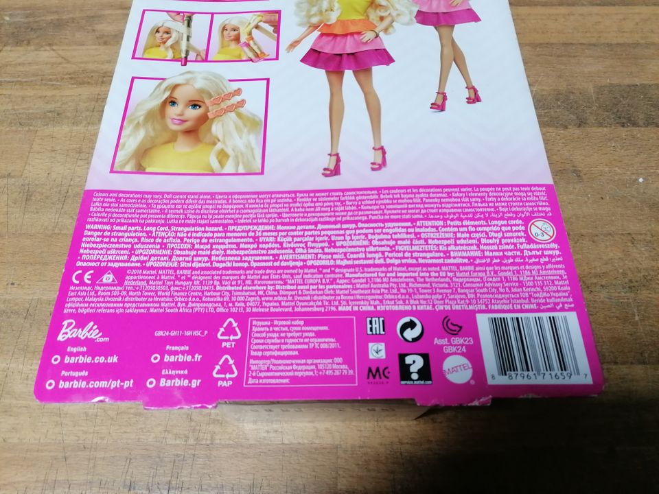 Mattel Barbie Ultimate Curls Puppe blondes Haar OVP in Obermaßfeld-Grimmenthal
