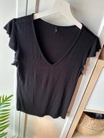 Only Shirt Top Bluse schwarz 38 Bayern - Grub a. Forst Vorschau