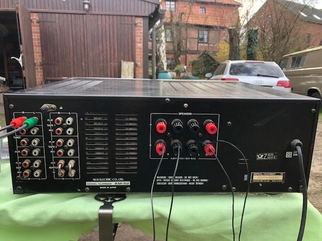 AKAI Stereo Amplifier AM-52 - (Potis defekt?) in Hamburg