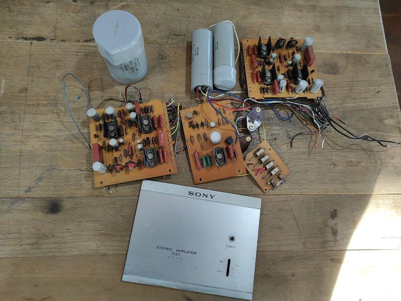 Used Sony TA-3120 Stereo power amplifiers for Sale Used Sony TA-3120 Stereo power amplifiers for Sale