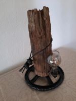 Stehlampe Bürolampe Holzskulptur Schreibtischlampe Dekoleuchte Niedersachsen - Schöningen Vorschau