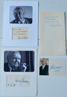 Original Autogramme Heuss 2x, Adenauer, L. Erhard PREISE IM TEXT Niedersachsen - Garbsen Vorschau