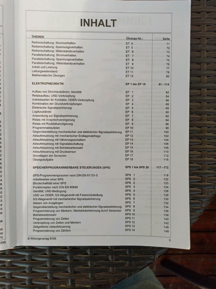 Lehrbuch Steuerungstechnik Metall in Greiz