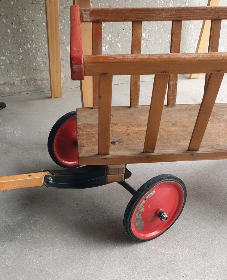 Original Steiff Leiterwagen Bollerwagen von 1954 Rarität * in Ichenhausen