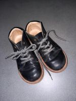 Young Soles Leder Halbschuhe schwarz Gr 27 Boots Nordrhein-Westfalen - Übach-Palenberg Vorschau