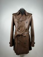 Burberry Herren Kalbs Lederjacke Trenchcoat Mantel Braun Gr. M Bayern - Wolnzach Vorschau