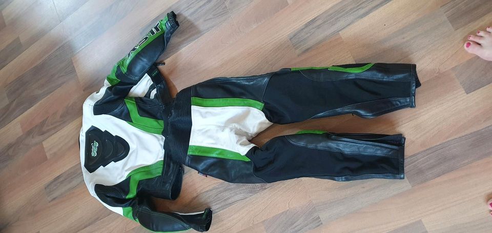 Motorrad Lederkombi , Lederhose, Lederjacke Gr 34/xs in Sande