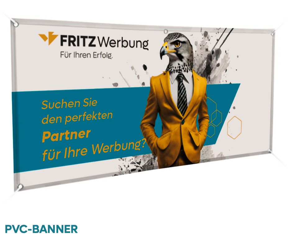 Stylische Deko-Banner für Ihren Messestand und Point of Sale! in Ulrichstein