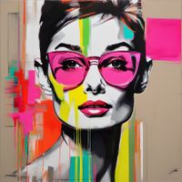 70 %! Hepburn, Naomi, Kate Moss & more 100x100 cm Pop Art München - Trudering-Riem Vorschau