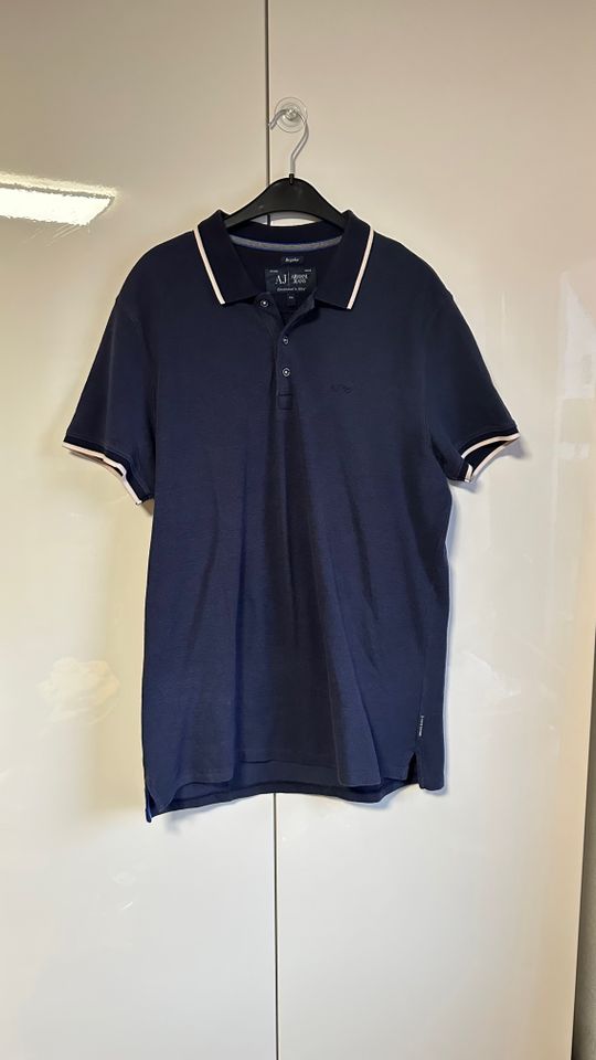 Armani Jeans Polo Shirt Herren / dunkelblau / Größe XXL / -10- in Kirchheim unter Teck