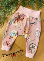 Margarete Handmade Baggy Pants Hose / Pumphose Waldtiere Gr. 68 Nordrhein-Westfalen - Dinslaken Vorschau