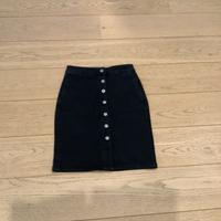 Damen Jeansrock Rock von NA-KD Asos Gr. 36 Schwarz Bayern - Füssen Vorschau