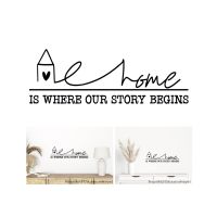 Wandtattoo Home is where our Story begins Geschenk Haus Wohnung Nordrhein-Westfalen - Ense Vorschau