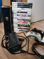 Xbox360 mit 2 Controllern + Spiele Kreis Ostholstein - Schönwalde Vorschau