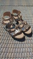 Sandalen gold Bayern - Langweid am Lech Vorschau