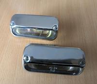 2 x neue DDR Wartburg 353 chrom Nummernschild Beleuchtung Brandenburg - Schlieben Vorschau