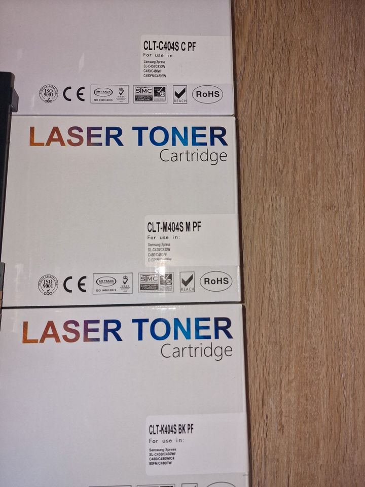 Verkaufe Toner CLT-P404C für Samsung Laser Drucker in Oderberg