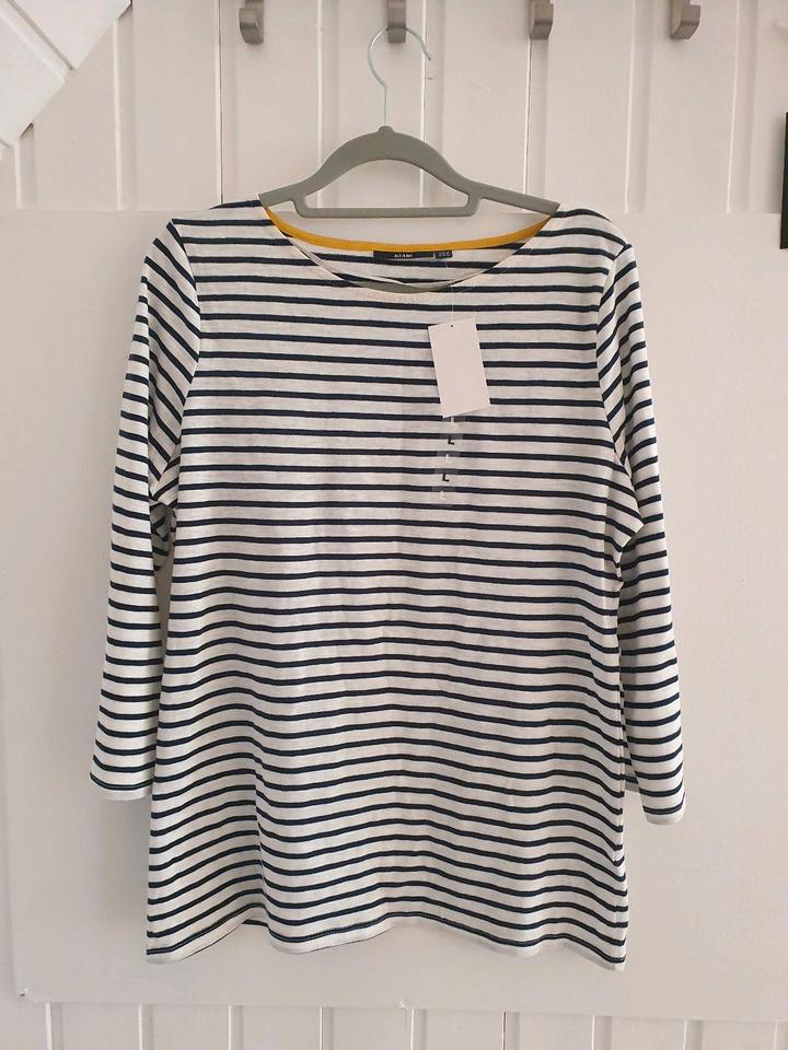 Mit Etikett: Kiabi Oberteil, Langarmshirt 3/4 Arm - Gr. L in Leverkusen