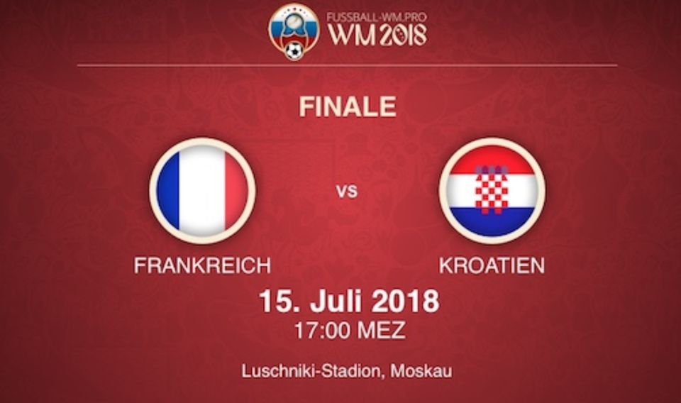 DVD WM Finale 2018 Frankreich - Kroatien  Achtung Lesen ! in Marktoberdorf