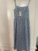 H & M, Trägerkleid, midi, Leinenanteil, neu, S Niedersachsen - Buxtehude Vorschau