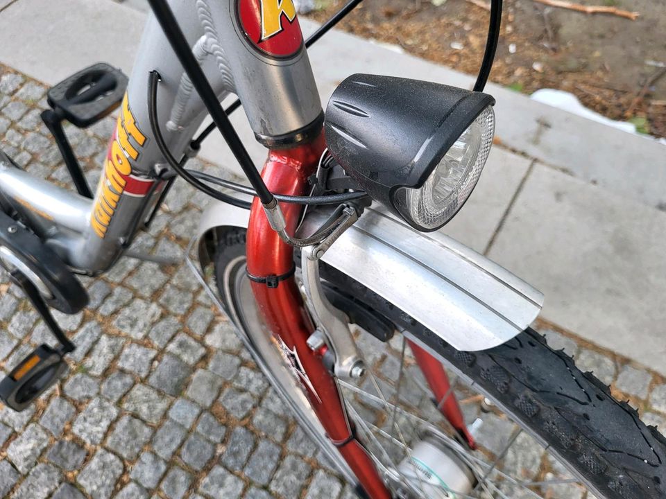 Kalkhoff 24 Zoll Jugend Fahrrad Alu Nabendynamo 3 Gänge in Berlin