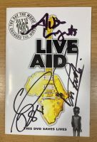 Live Aid 1985 - 4 DVD BOX  Signiert von Status Quo + Alison Moyet Mitte - Wedding Vorschau