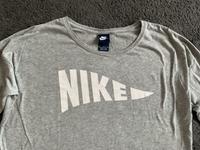 NIKE Damen Longsleeve Gr. M oversize Shirt Pulli grau Bayern - Bad Grönenbach Vorschau