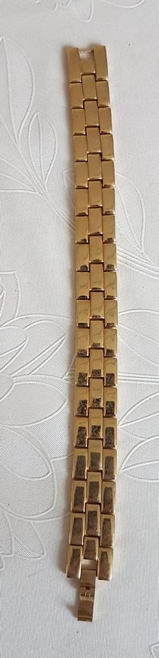 Armband Gliederarmband Farbe Gold ca. 19 x 1,50 cm in Detmold