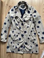 Damen Mantel Jacke Esprit gr 36 Raupe/beige mit punkten Niedersachsen - Neu Wulmstorf Vorschau