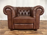 Chesterfield Ledersessel Vintage Clubsessel Balmoral Sessel Retro Nordrhein-Westfalen - Hüllhorst Vorschau