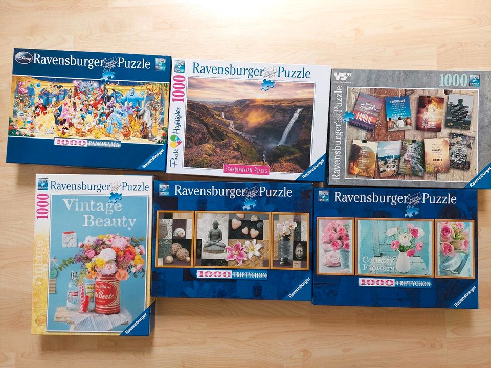 Ravensburger Puzzle 1000 Teile in Neuötting