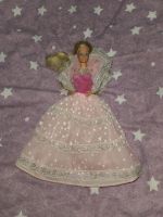 Dream Glow Zauberglanz Barbie 1985 mit Kleid und Stola Niedersachsen - Wollershausen Vorschau