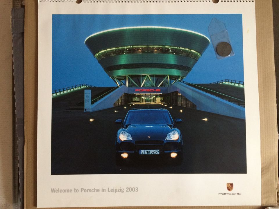 Verschiedene Porsche Kalender von 2000 - 2007 in Donzdorf