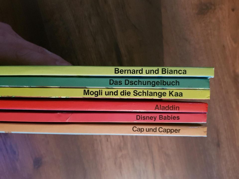 Walt Disney  6 Kinderbücher von 1994 in Nümbrecht