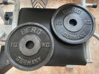 Berg Germany Hantelscheiben 2x10kg Gewichte 50mm Olympia Hessen - Groß-Umstadt Vorschau